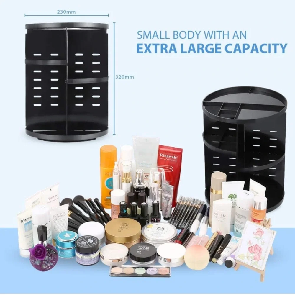 NWT! Jerrybox 360 Rotation Cosmetic Organizer